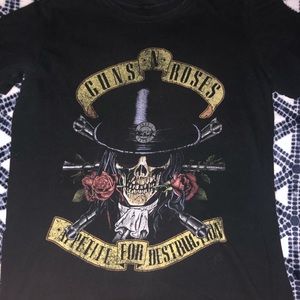 used guns n roses shirt